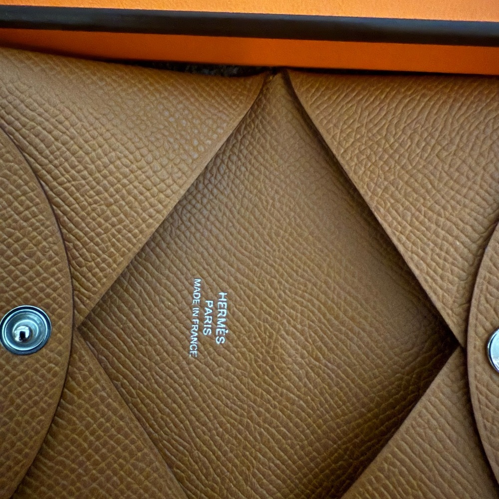 Authentic Hermes Cavi Cardholder - Picture 7 of 7